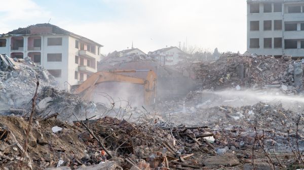 Apartment Demolition in Englewood